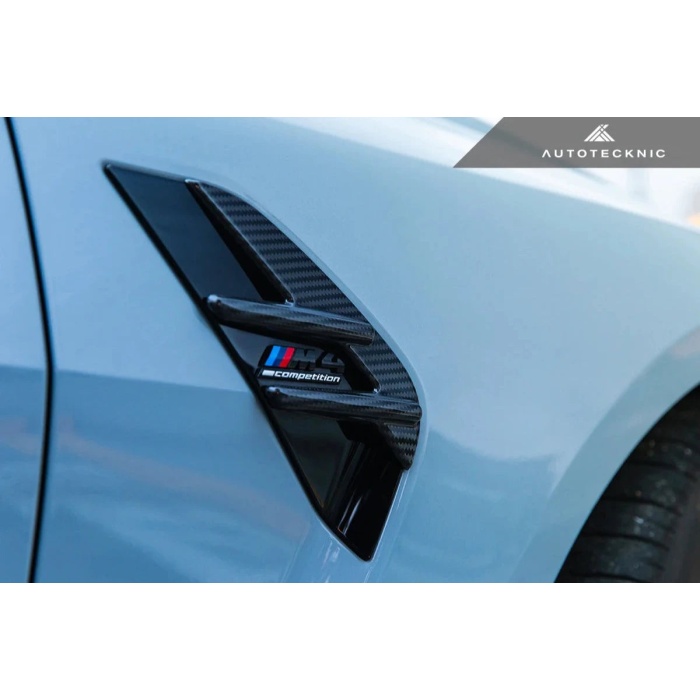 AutoTecknic G8X M3 / M4 Dry Carbon Fiber Fender Trim Set