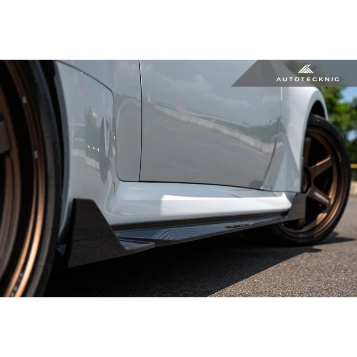 AutoTecknic G87 M2 Dry Carbon Side Skirt Extension Set
