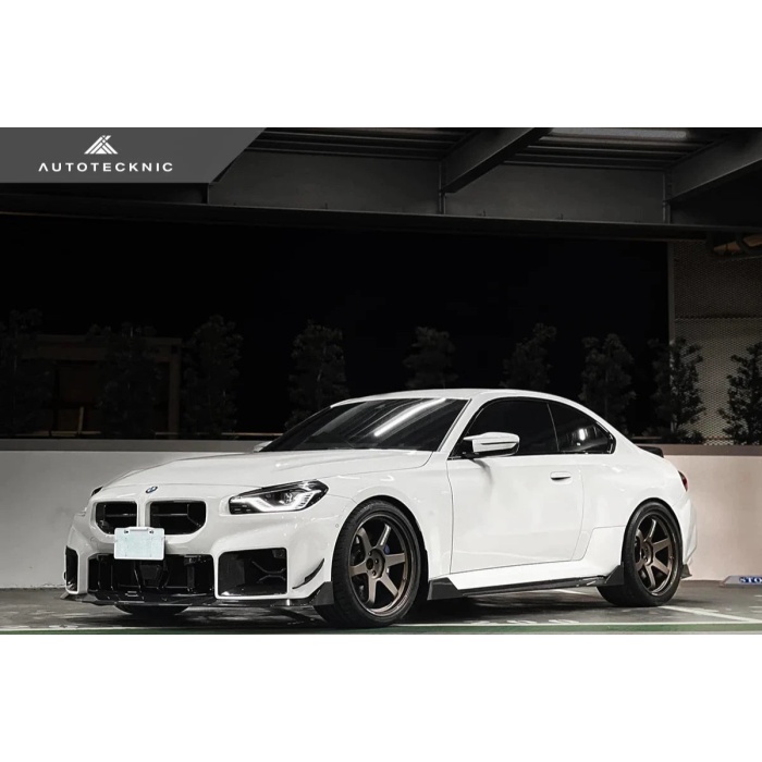 AutoTecknic G87 M2 Dry Carbon Side Skirt Extension Set