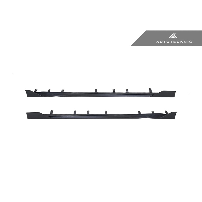 AutoTecknic G87 M2 Dry Carbon Side Skirt Extension Set