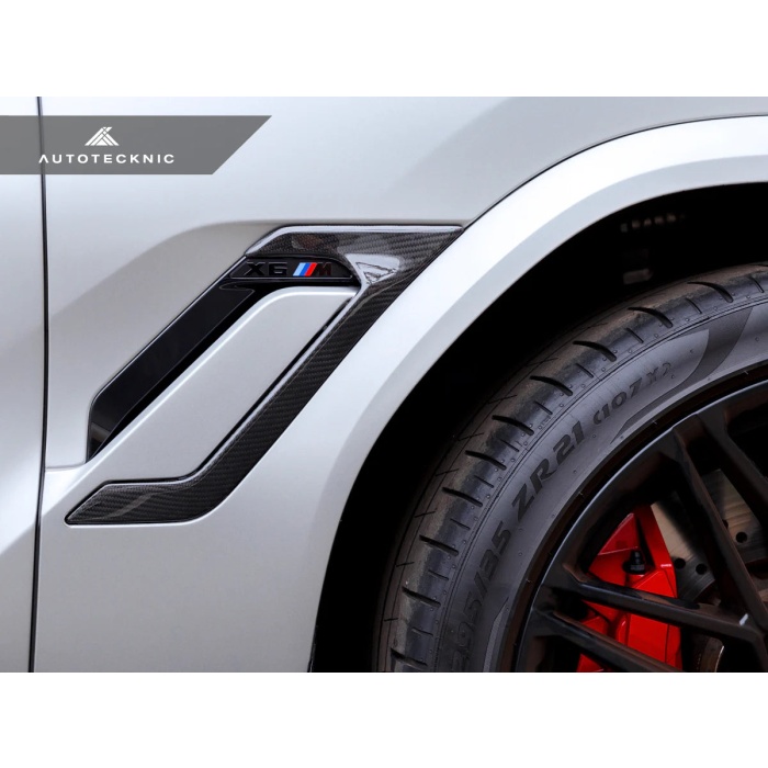 AutoTecknic F96 X6M Dry Carbon Fiber Side Vent Set