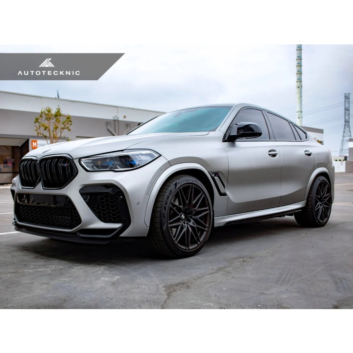 AutoTecknic F96 X6M Dry Carbon Fiber Side Vent Set