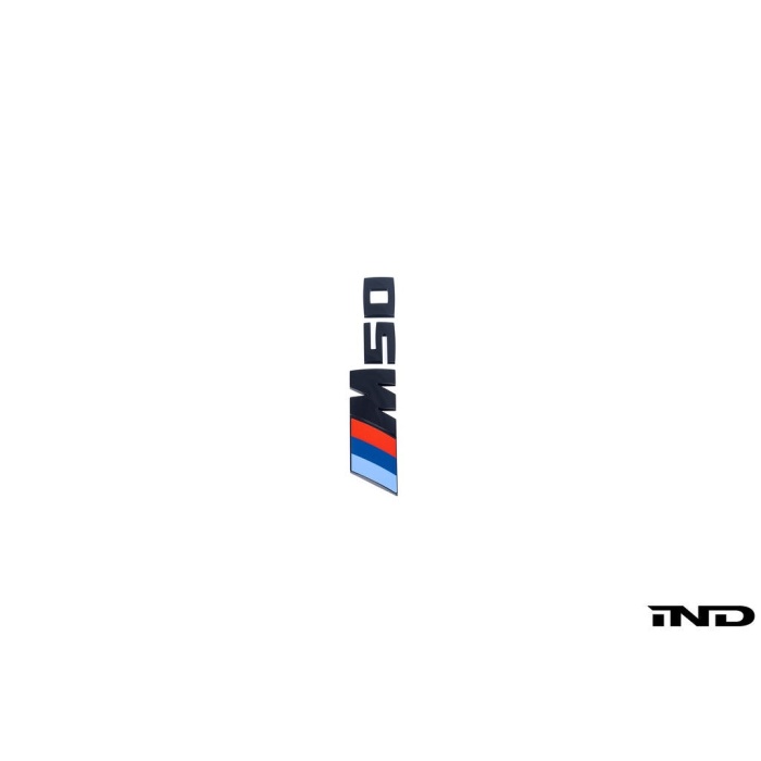 BMW G45 X3 M50 Trunk Emblem - Gloss Black