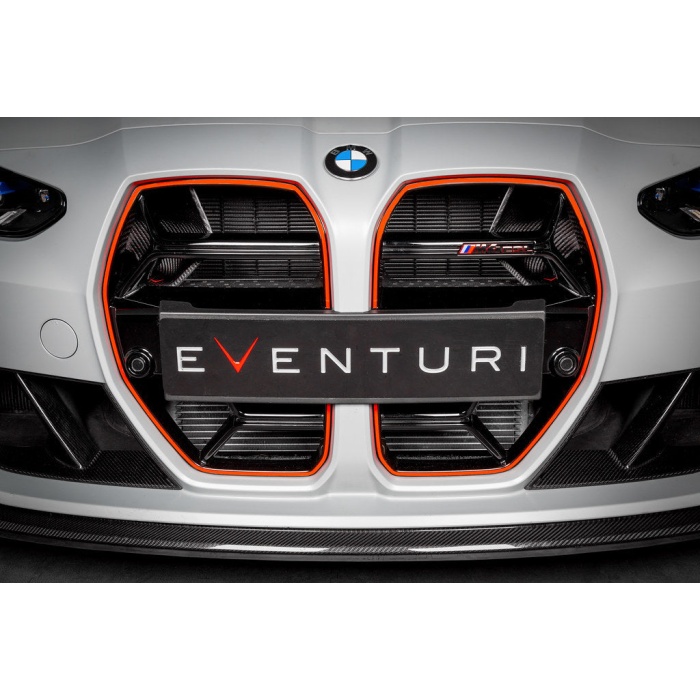 Eventuri BMW G8X M3 / M4 Black Carbon Intake Scoop Set