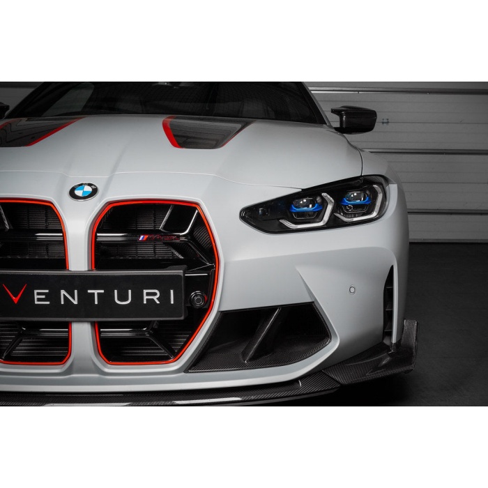 Eventuri BMW G8X M3 / M4 Black Carbon Intake Scoop Set