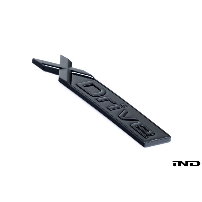 IND G45 X3 xDrive Painted Trunk Emblem - Gloss Black