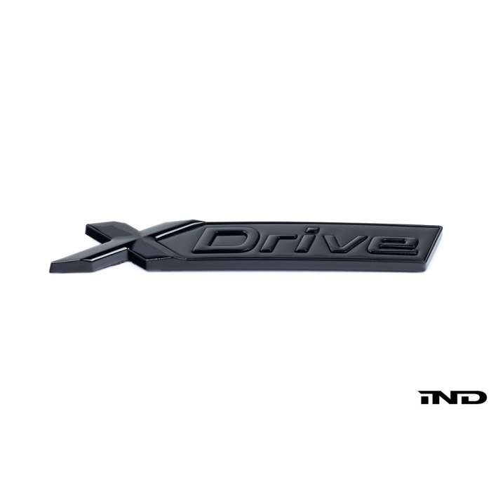 IND G45 X3 xDrive Painted Trunk Emblem - Gloss Black