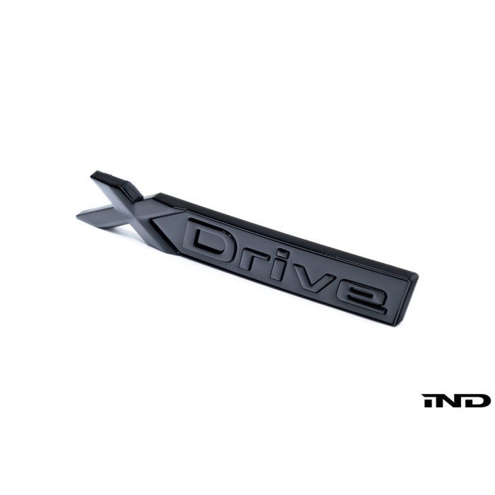 IND G45 X3 xDrive Painted Trunk Emblem - Gloss Black