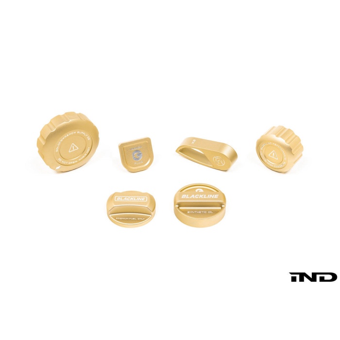 Goldenwrench Blackline Performance BMW M Car (S58) CCB Gold Cap Complete Set