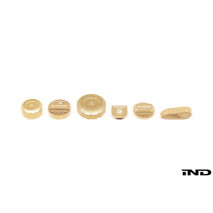 Goldenwrench Blackline Performance BMW M Car (S58) CCB Gold Cap Complete Set