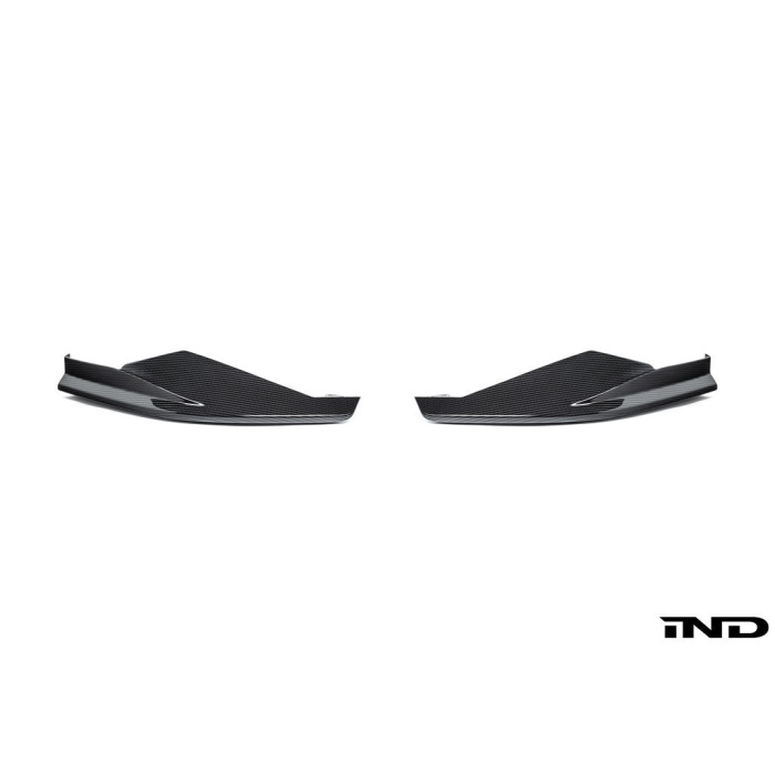 Alpha-N G90 / G99 M5 Carbon Front Corner Splitter Set - 2-Piece