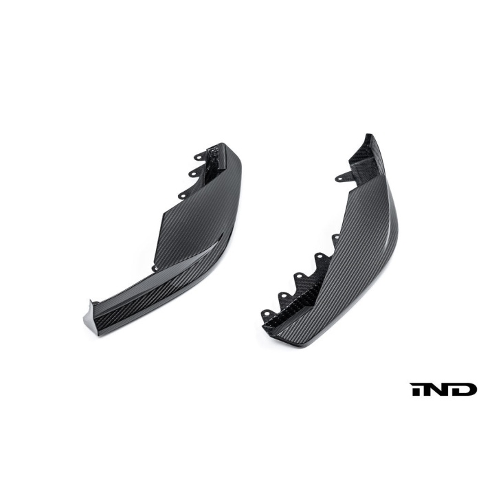 Alpha-N G90 / G99 M5 Carbon Front Corner Splitter Set - 2-Piece