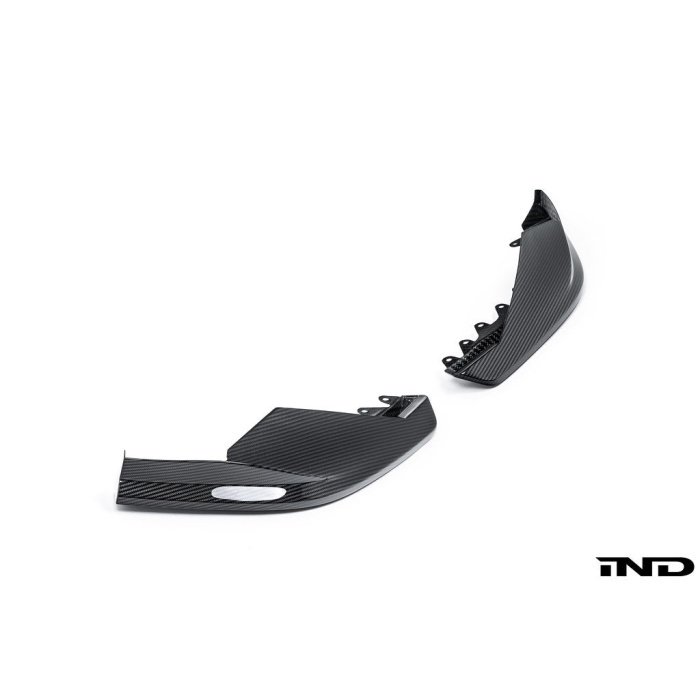 Alpha-N G90 / G99 M5 Carbon Front Corner Splitter Set - 2-Piece