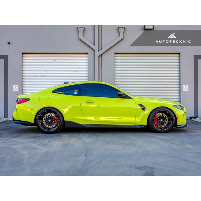 AutoTecknic G8X M3 / M4 Dry Carbon Performante Side Skirt Set