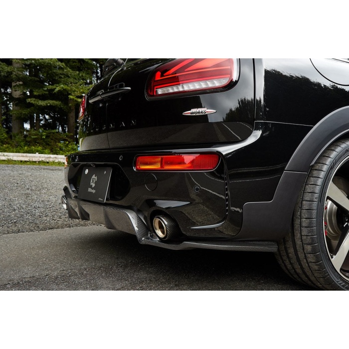 3D Design F54 MINI Cooper Clubman JCW LCI Carbon Rear Diffuser
