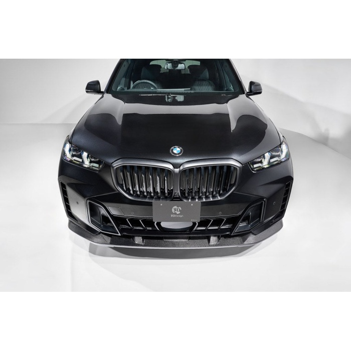 3D Design G05 X5 LCI Carbon Front Lip Spoiler