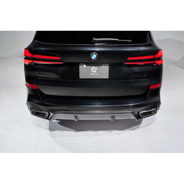 3D Design G05 X5 LCI Carbon Rear Diffuser