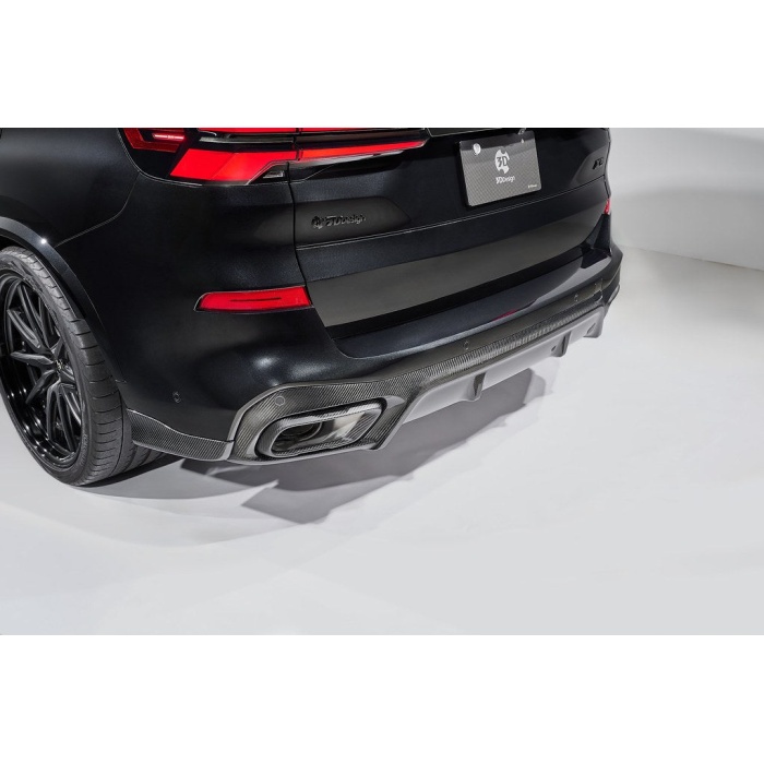 3D Design G05 X5 LCI Carbon Rear Diffuser