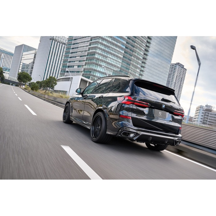 3D Design G05 X5 LCI Carbon Rear Diffuser Set