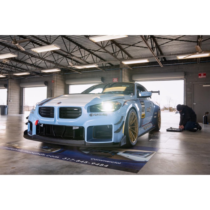 Verus Engineering G87 M2 Carbon Front Splitter Endplate Set