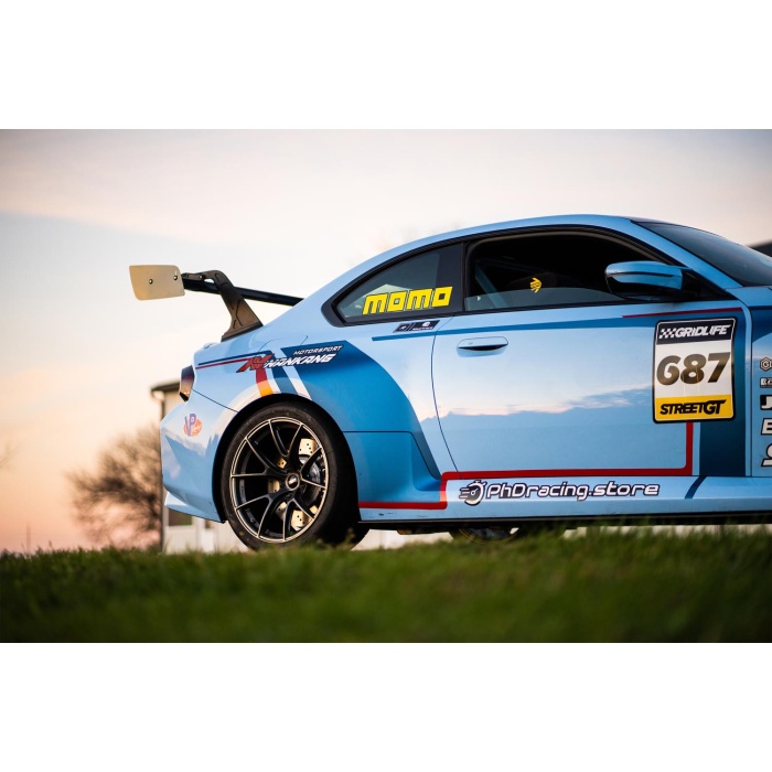 Verus Engineering G87 M2 UCW Swan Neck Rear Wing Kit