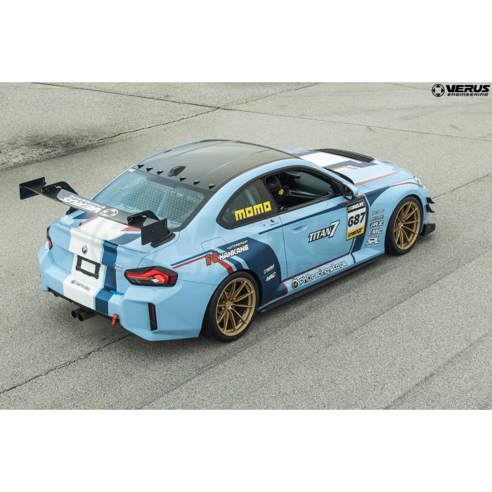 Verus Engineering G87 M2 UCW Swan Neck Rear Wing Kit