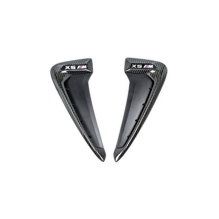 IND F85 X5M Carbon Side Grille Set