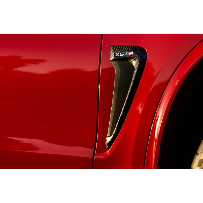 IND F85 X5M Carbon Side Grille Set