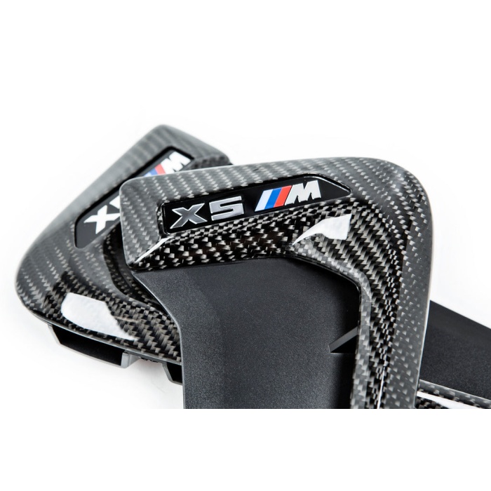 IND F85 X5M Carbon Side Grille Set