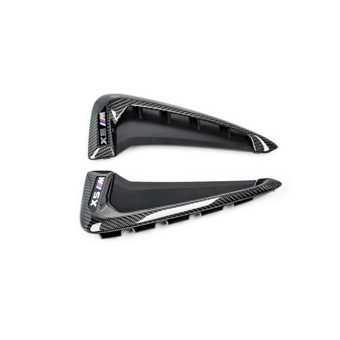 IND F85 X5M Carbon Side Grille Set