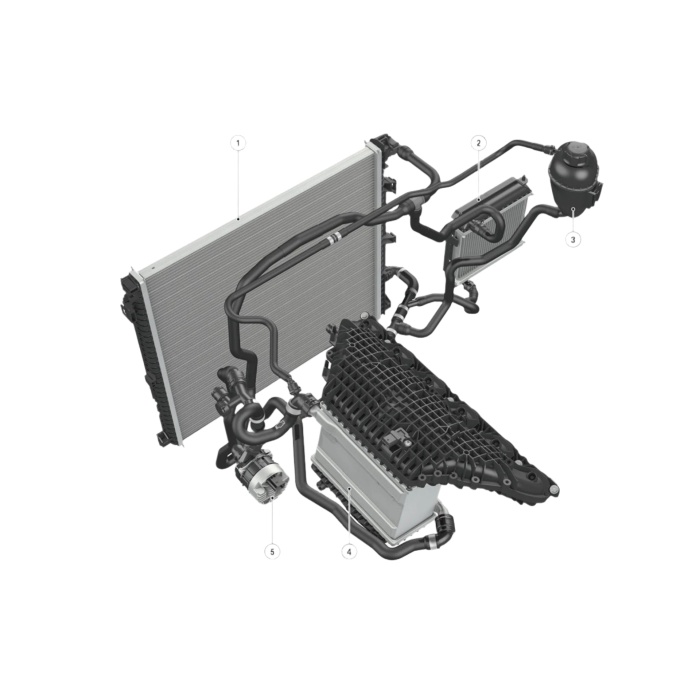 CSF G8X M2 / M3 / M4 (S58) High Performance Auxiliary Radiator