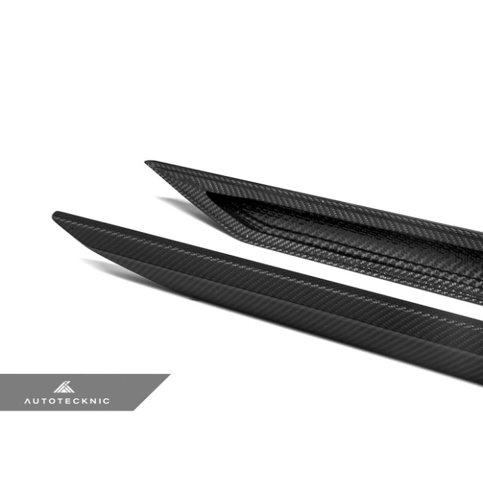 AutoTecknic G90 / G99 M5 Dry Carbon Side Skirt Extension Set