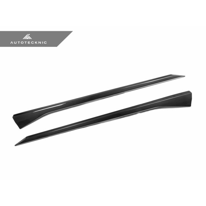 AutoTecknic G90 / G99 M5 Dry Carbon Side Skirt Extension Set