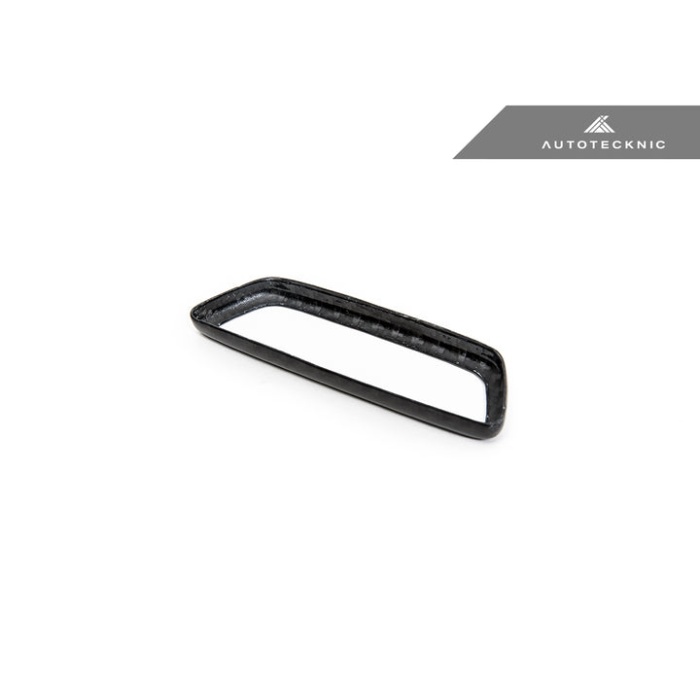 AutoTecknic BMW M Front Seat Dry Carbon Illuminated Emblem Surround