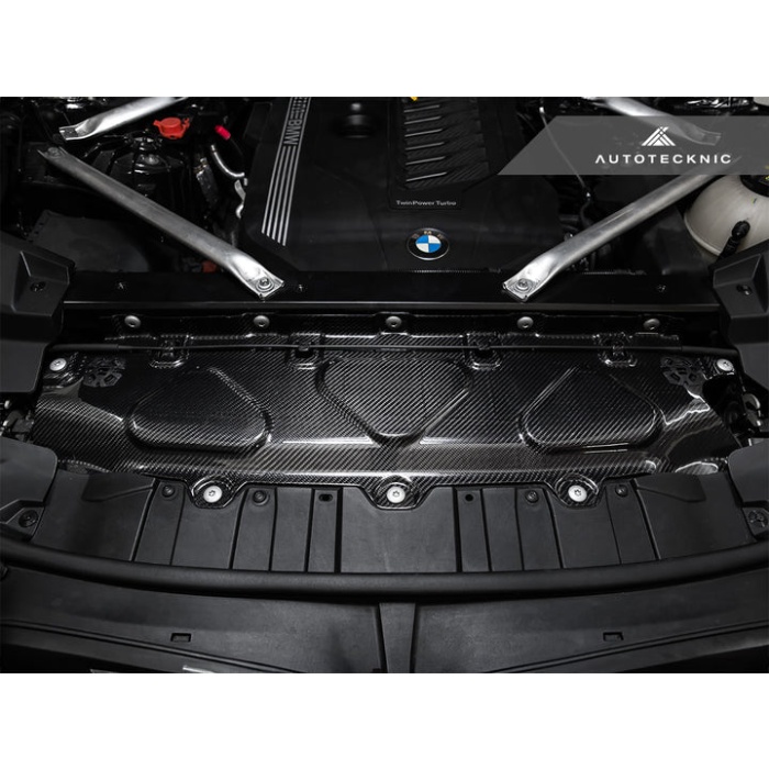 AutoTecknic F95 X5M / F96 X6M / G09 XM Dry Carbon Fiber Cooling Shroud