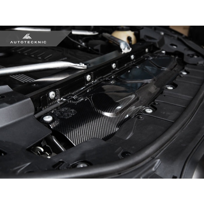 AutoTecknic F95 X5M / F96 X6M / G09 XM Dry Carbon Fiber Cooling Shroud