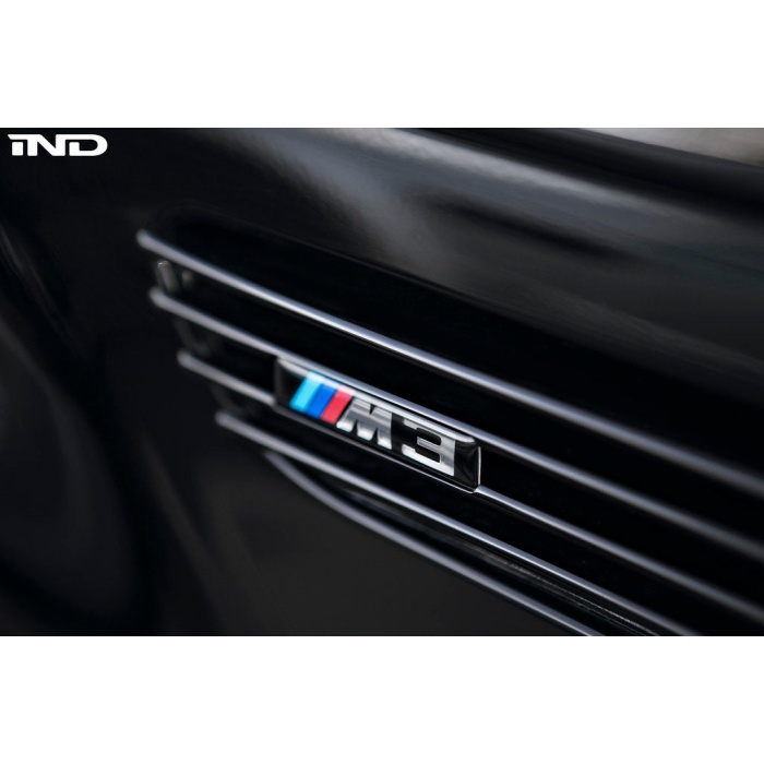 BMW E46 M3 / M3 CSL Side Grille Emblem Set