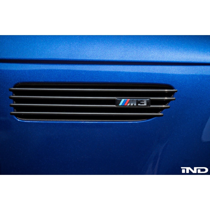 BMW E46 M3 / M3 CSL Side Grille Emblem Set
