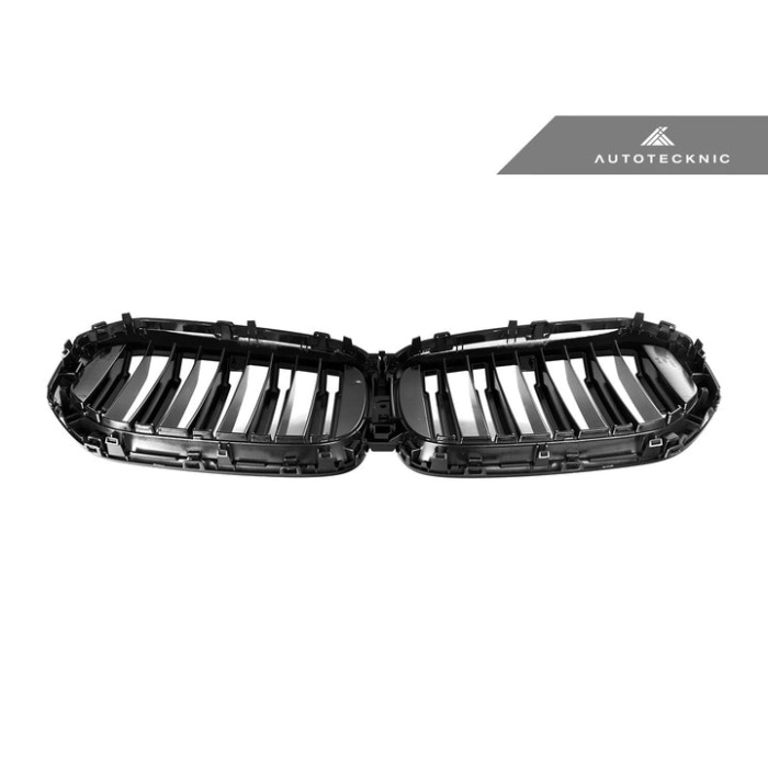 AutoTecknic G05 X5 LCI Dual-Slat Front Grille - Gloss Black