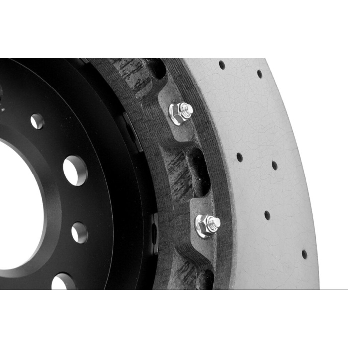 MMX Performance G8X M2 / M3 / M4 2-Piece Floating Carbon Ceramic Rotor Conversion - Front 380x36mm