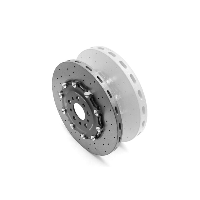 MMX Performance G8X M2 / M3 / M4 2-Piece Floating Carbon Ceramic Rotor Conversion - Rear 370x24mm