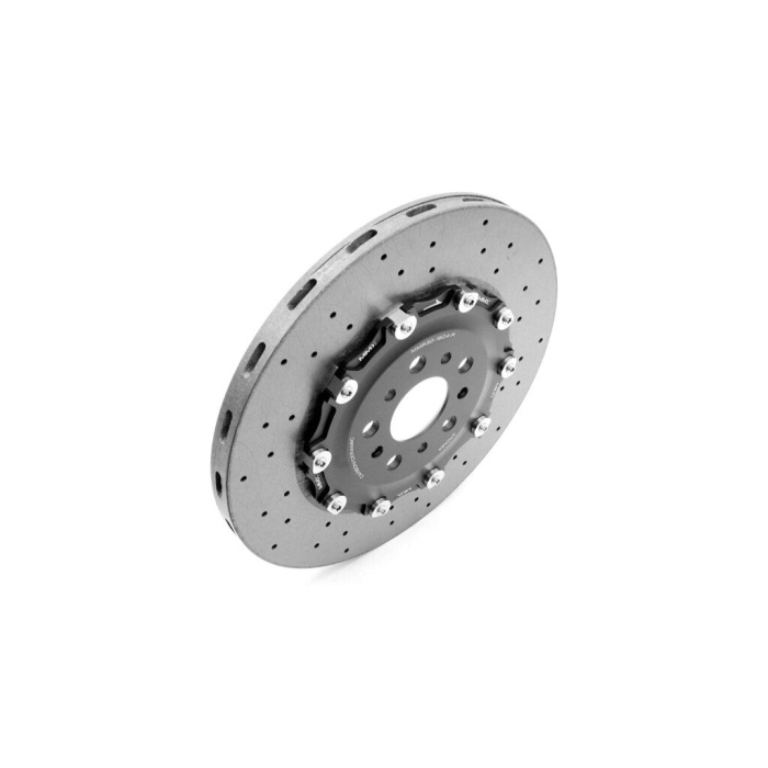 MMX Performance G8X M2 / M3 / M4 2-Piece Floating Carbon Ceramic Rotor Conversion - Rear 370x24mm