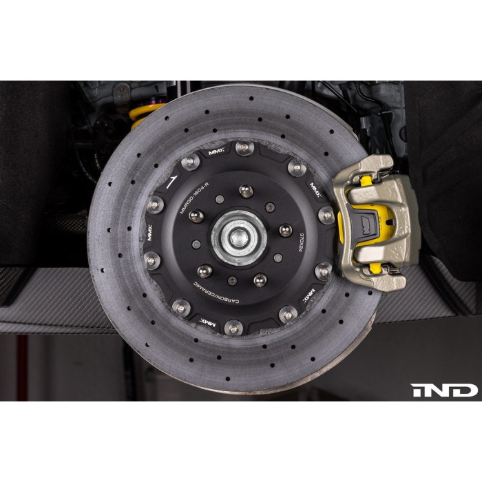 MMX Performance G8X M2 / M3 / M4 2-Piece Floating Carbon Ceramic Rotor Conversion - Rear 370x24mm