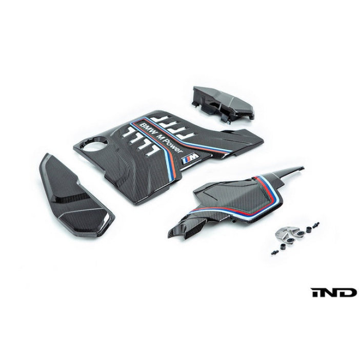 BMW M Performance F90 M5 / F91 F92 F93 M8 Carbon Engine Cover Extension Set