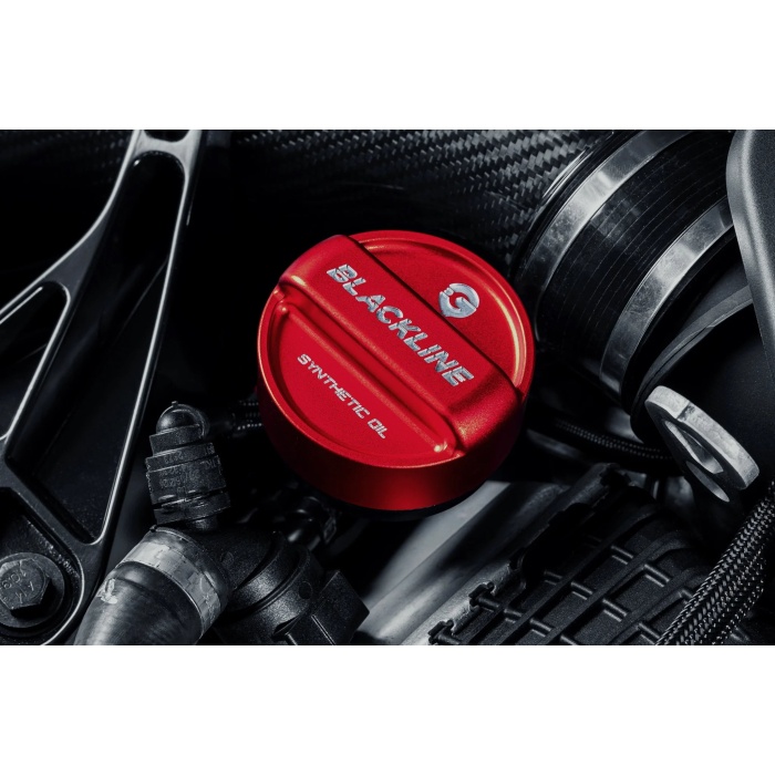 Goldenwrench Blackline Performance BMW M Car (S63 / S68) Engine Cap Cover Set - Edition Red