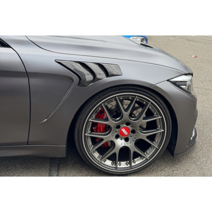 Alpha-N F82 M4 Carbon Vented Front Fender Set