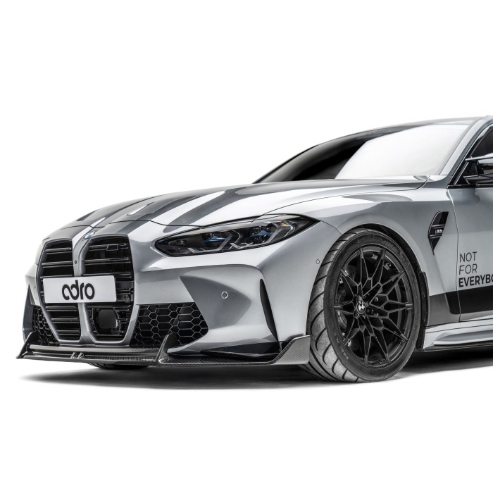 ADRO G8X M3 / M4 Carbon Front Lip - OE Bumper