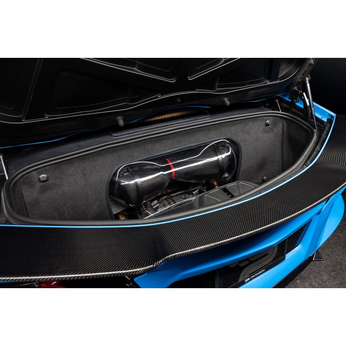 Eventuri Chevrolet C8 Corvette / Z06 Clear Polycarbonate Intake Trunk Panel