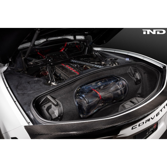 Eventuri Chevrolet C8 Corvette / Z06 Clear Polycarbonate Intake Trunk Panel