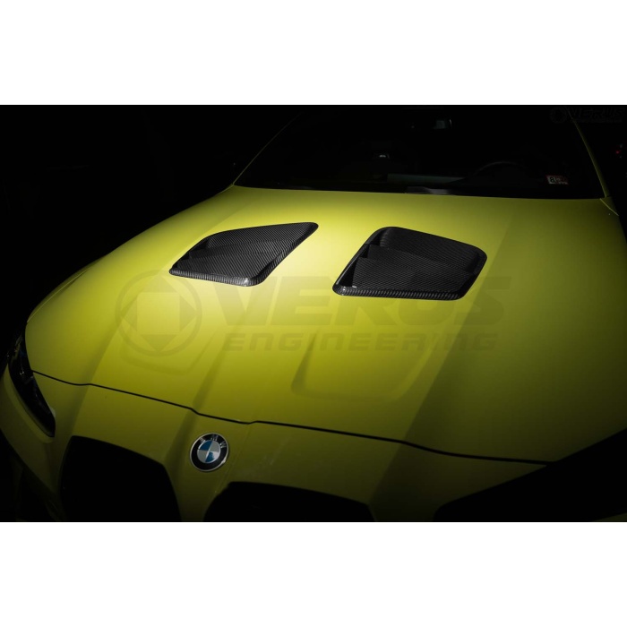 Verus Engineering G8X M3 / M4 Carbon Hood Louver Vent Set